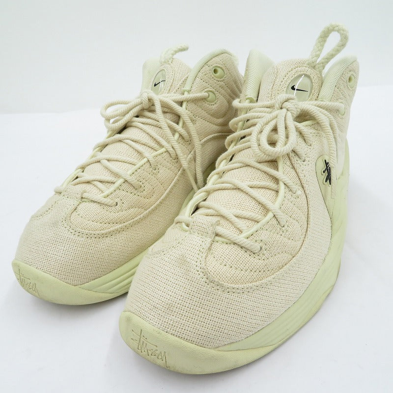 NIKE | ナイキ Stussy×Air Penny 2 'Fossil' スニーカー DQ5674-200 エアペニー ベージュ 28cm【瀬戸大橋店】