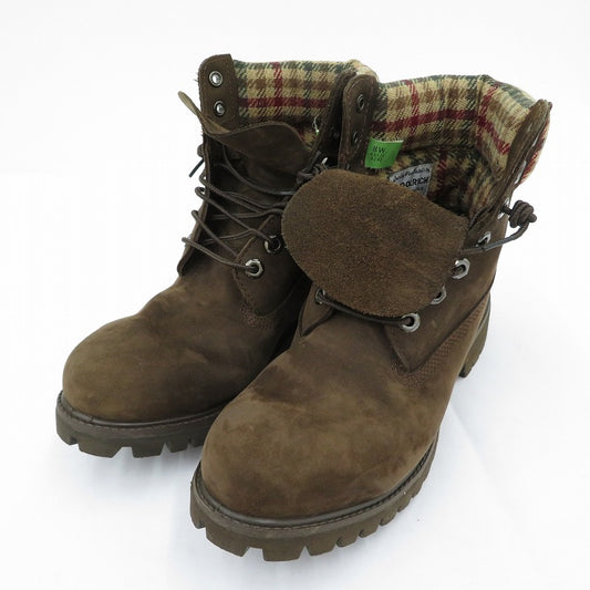 Timberland | ティンバーランド 6-Inch Premium Woolrich Boot ブーツ 44524 ブラウン 26cm【瀬戸大橋店】