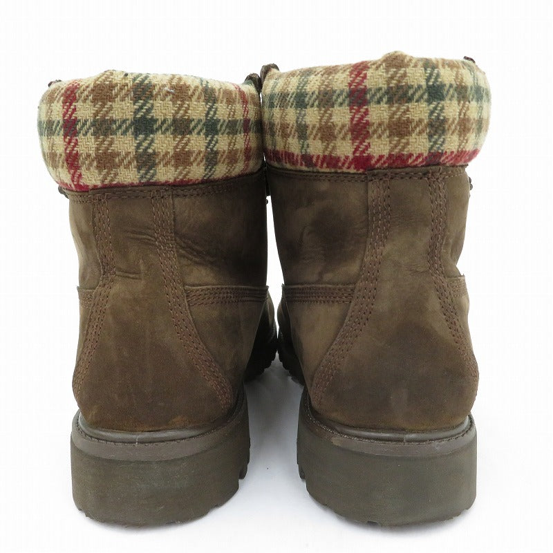 Timberland | ティンバーランド 6-Inch Premium Woolrich Boot ブーツ 44524 ブラウン 26cm【瀬戸大橋店】