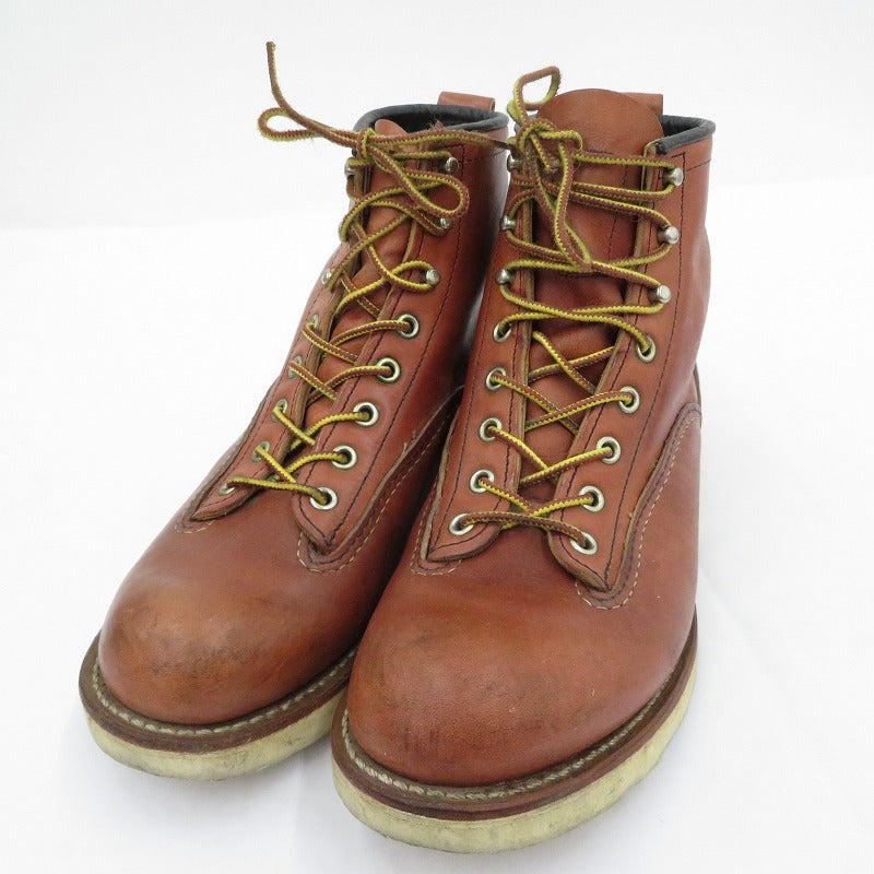RED WING | レッドウィング 6'LINEMAN BOOTS ブーツ 2924 ブラウン 26cm【瀬戸大橋店】