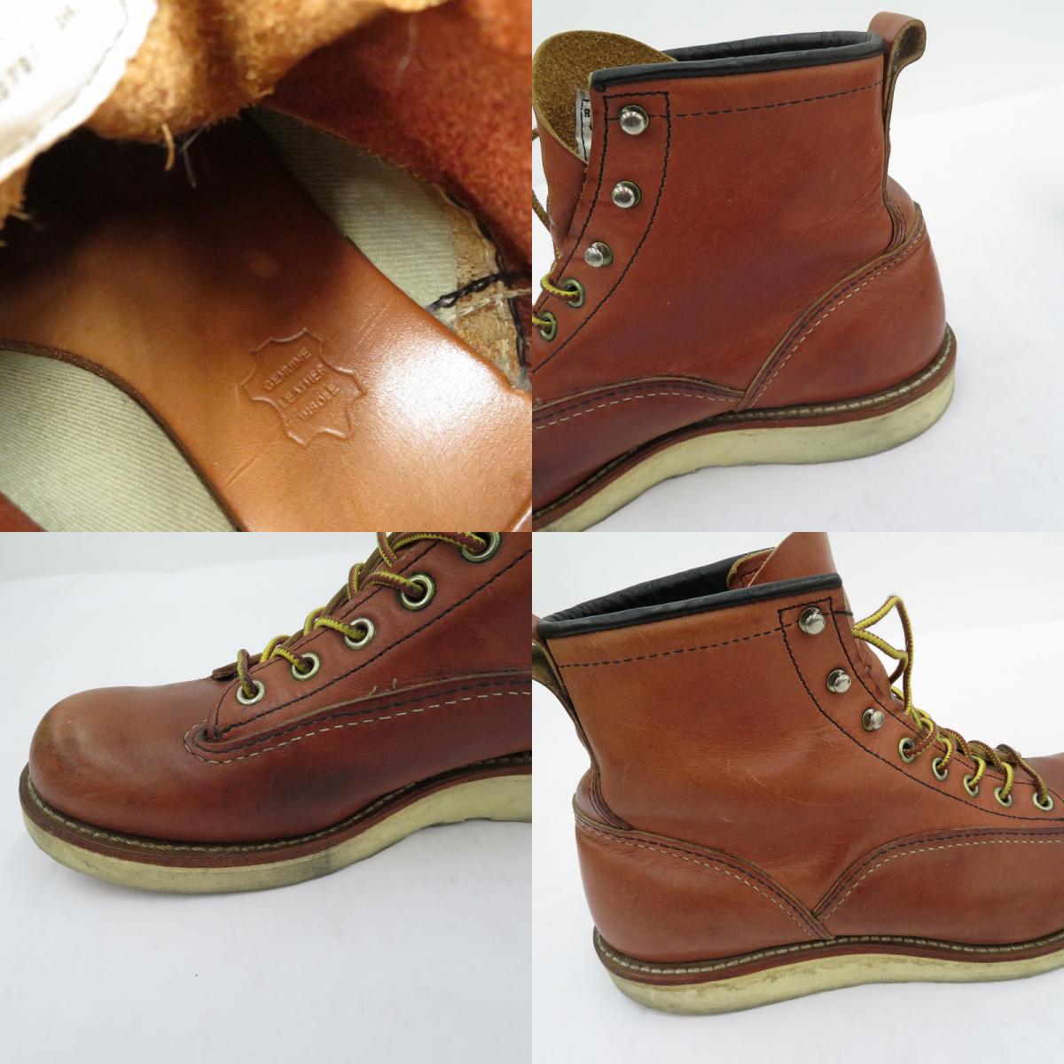RED WING | レッドウィング 6'LINEMAN BOOTS ブーツ 2924 ブラウン 26cm【瀬戸大橋店】