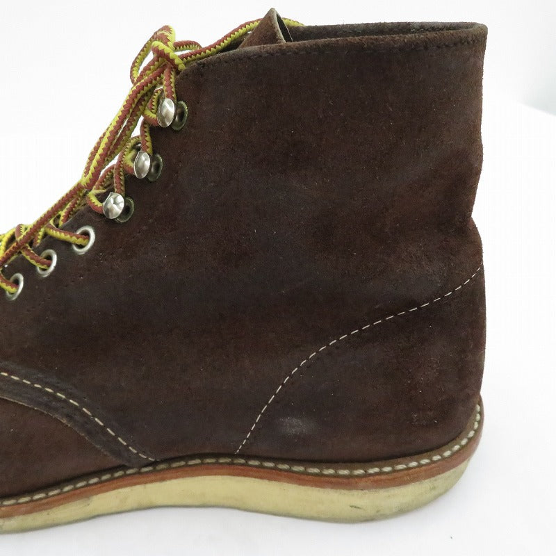 RED WING | レッドウィング 6-inch Classic Round ブーツ 8164 ブラウン 25.5cm【瀬戸大橋店】