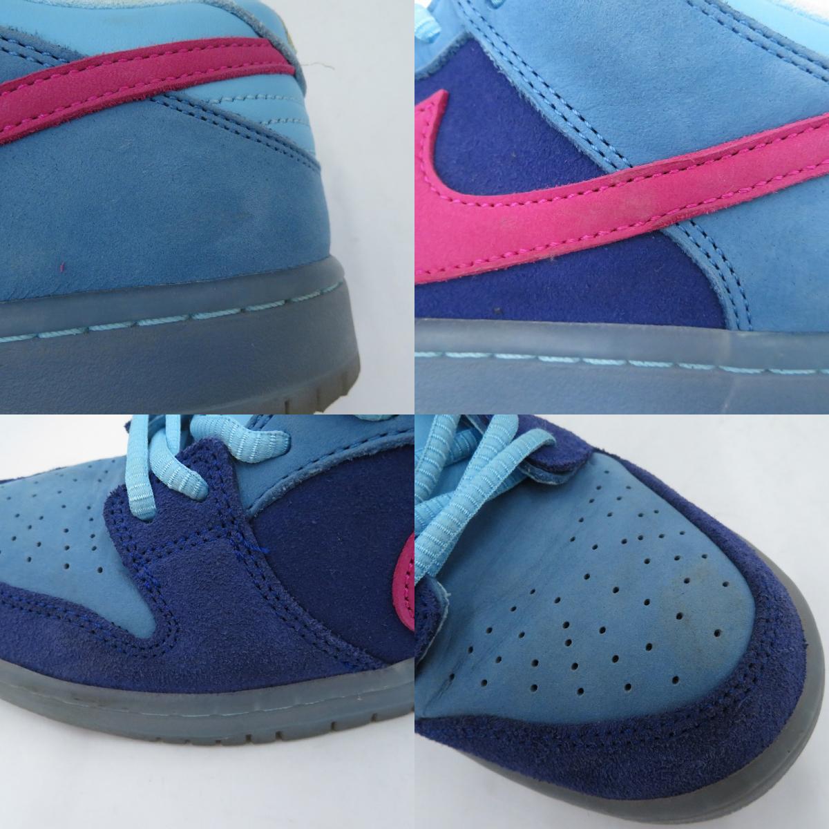 NIKE | ナイキ ×Run The Jewels Dunk Low スニーカー DO9404-400 ダンク ブルー 27cm【瀬戸大橋店】