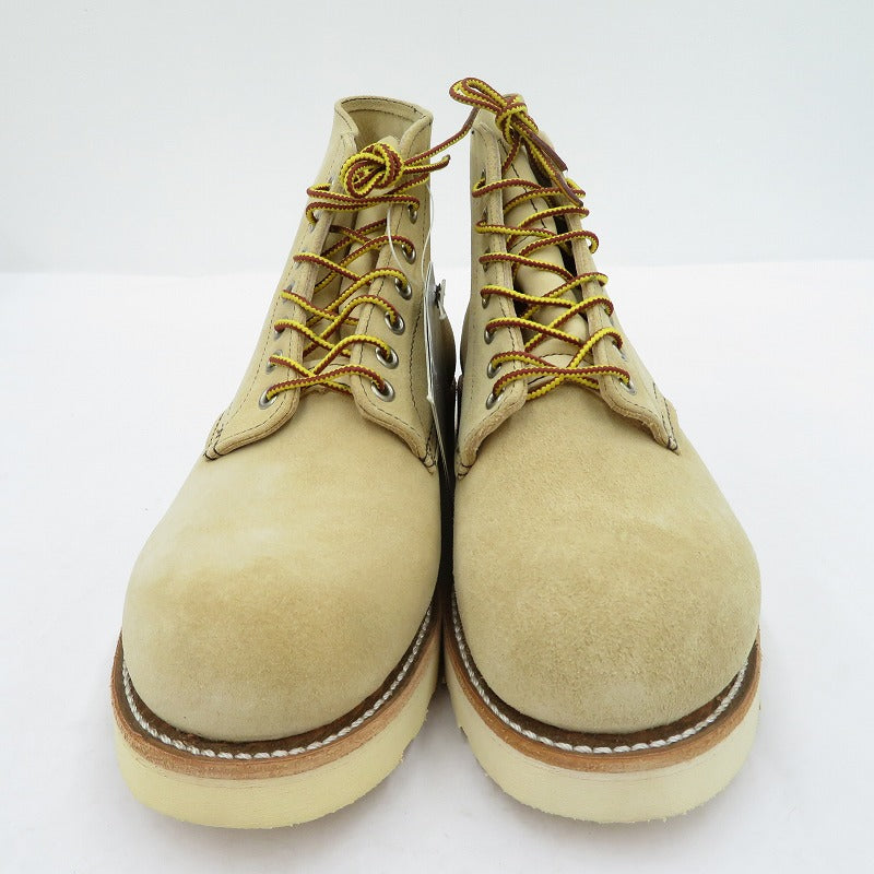 RED WING | レッドウィング 6-inch Classic Round ブーツ 8167 ベージュ 27.5cm【瀬戸大橋店】