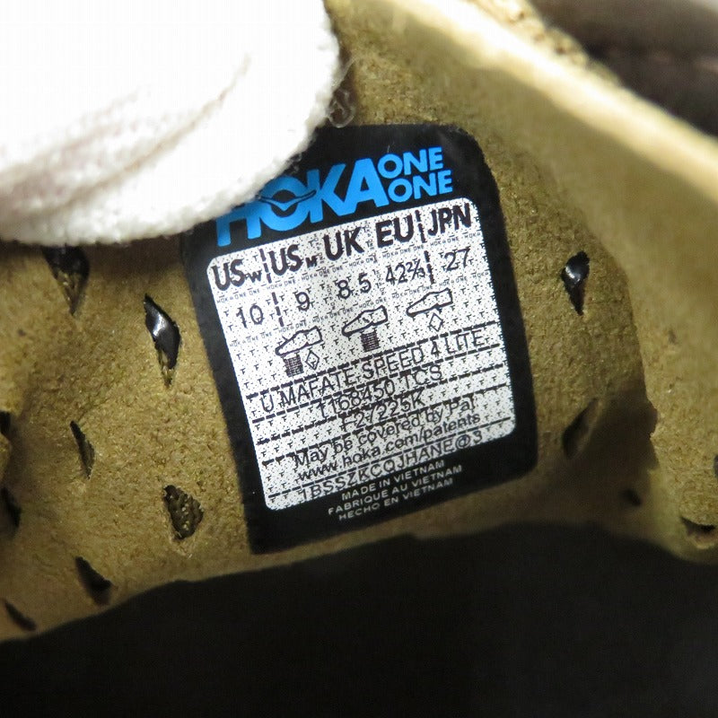 HOKA ONEONE | ホカオネオネ MAFATE SPEED 4 スニーカー 1168450 ブラウン 27cm【瀬戸大橋店】