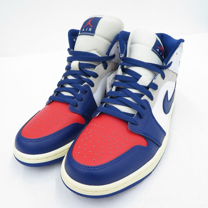 NIKE | ナイキ AIR JORDAN 1 MID スニーカー DQ8426-102 エアジョーダン ブルー 27cm【瀬戸大橋店】