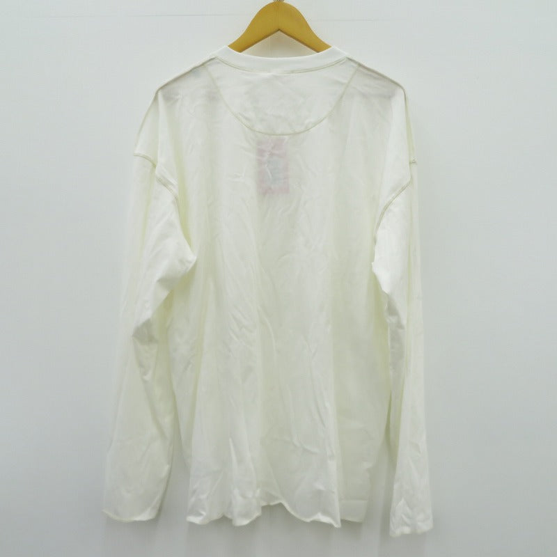 DIESEL | ディーゼル CRAHOR BOXT Long Sleeve T 長袖Ｔシャツ A19464 ホワイト サイズ：XL【瀬戸大橋店】