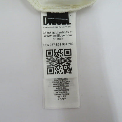 DIESEL | ディーゼル CRAHOR BOXT Long Sleeve T 長袖Ｔシャツ A19464 ホワイト サイズ：XL【瀬戸大橋店】
