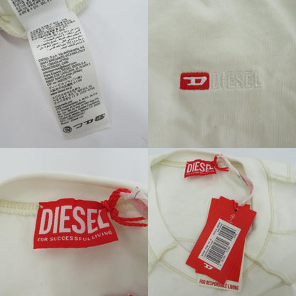 DIESEL | ディーゼル CRAHOR BOXT Long Sleeve T 長袖Ｔシャツ A19464 ホワイト サイズ：XL【瀬戸大橋店】