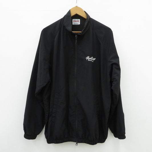 PORK CHOP | ポークチョップ OVAL LOGO NYLON JACKET ナイロンジャケット ブラック サイズ：XL【瀬戸大橋店】