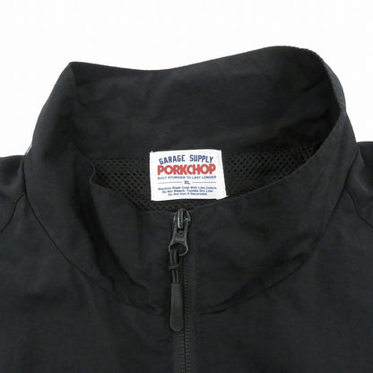 PORK CHOP | ポークチョップ OVAL LOGO NYLON JACKET ナイロンジャケット ブラック サイズ：XL【瀬戸大橋店】