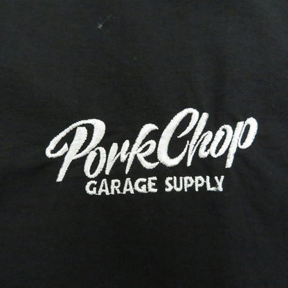 PORK CHOP | ポークチョップ OVAL LOGO NYLON JACKET ナイロンジャケット ブラック サイズ：XL【瀬戸大橋店】