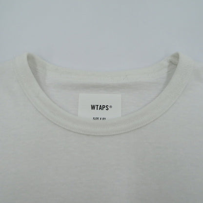 W)TAPS | ダブルタップス Academy / LS / Ctpl 長袖Ｔシャツ 251ATDT-CSM18 ホワイト サイズ：3【瀬戸大橋店】