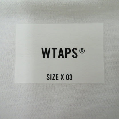 W)TAPS | ダブルタップス Academy / LS / Ctpl 長袖Ｔシャツ 251ATDT-CSM18 ホワイト サイズ：3【瀬戸大橋店】