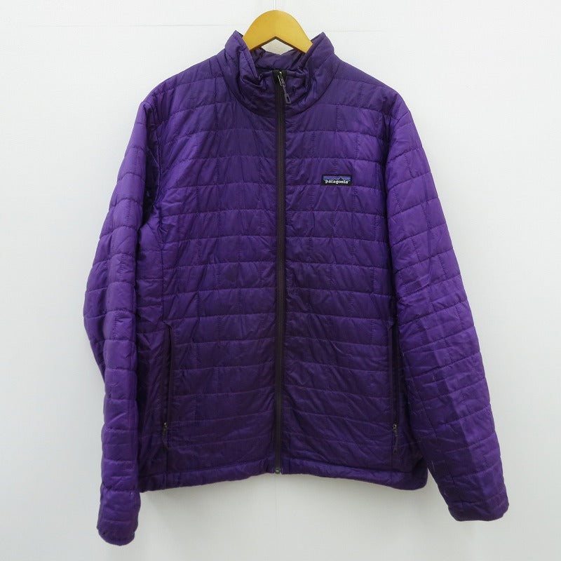 patagonia | パタゴニア メンズ・ナノ・パフ・ジャケット 中綿ジャケット 84212 パープル サイズ：L【瀬戸大橋店】