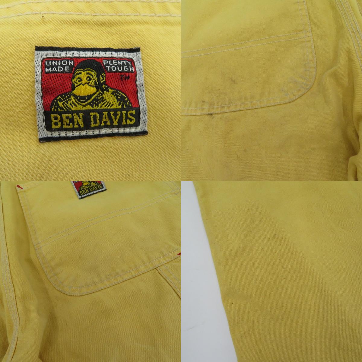 BEN DAVIS | ベンデイビス パンツ イエロー サイズ：L【瀬戸大橋店】