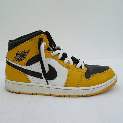 NIKE | ナイキ Air Jordan 1 Mid 'Taxi' スニーカー 554724-701 エアジョーダン イエロー 30cm【瀬戸大橋店】