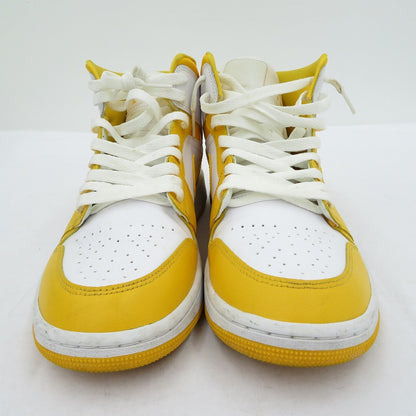 NIKE | ナイキ WMNS AJ1 Mid 'Lemon' スニーカー BQ6472-117 エアジョーダン イエロー 27.5cm【瀬戸大橋店】