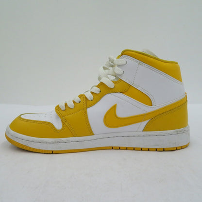 NIKE | ナイキ WMNS AJ1 Mid 'Lemon' スニーカー BQ6472-117 エアジョーダン イエロー 27.5cm【瀬戸大橋店】