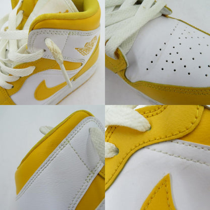 NIKE | ナイキ WMNS AJ1 Mid 'Lemon' スニーカー BQ6472-117 エアジョーダン イエロー 27.5cm【瀬戸大橋店】