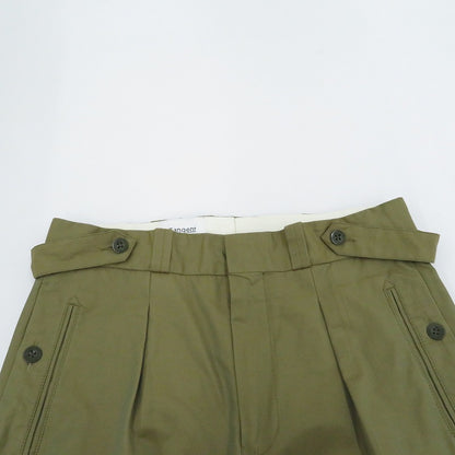 FRENCH ARMY ADJUSTER PANTS パンツ カーキ サイズ：48【瀬戸大橋店】