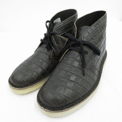 Clarks | クラークス Desert Boot スニーカー 26179165 ブラック 25.5cm【瀬戸大橋店】