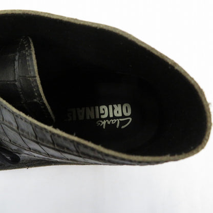 Clarks | クラークス Desert Boot スニーカー 26179165 ブラック 25.5cm【瀬戸大橋店】