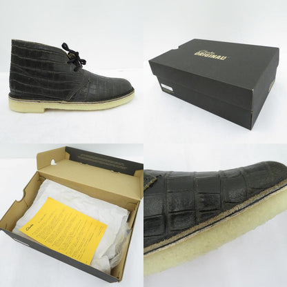 Clarks | クラークス Desert Boot スニーカー 26179165 ブラック 25.5cm【瀬戸大橋店】