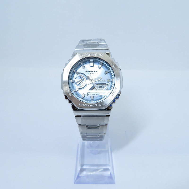 G-SHOCK | ジーショック アナデジクォーツ 腕時計 GM-2110D-2AJF ライトブルー【瀬戸大橋店】