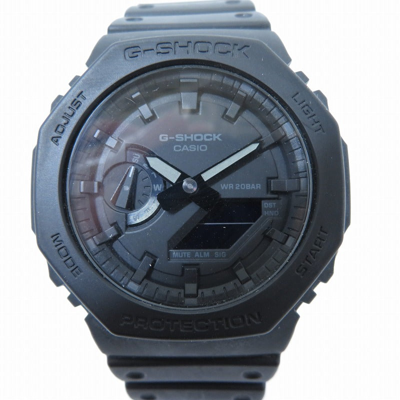 G-SHOCK | ジーショック アナデジクォーツ 腕時計 GA-2100-1A1JF ブラック【瀬戸大橋店】