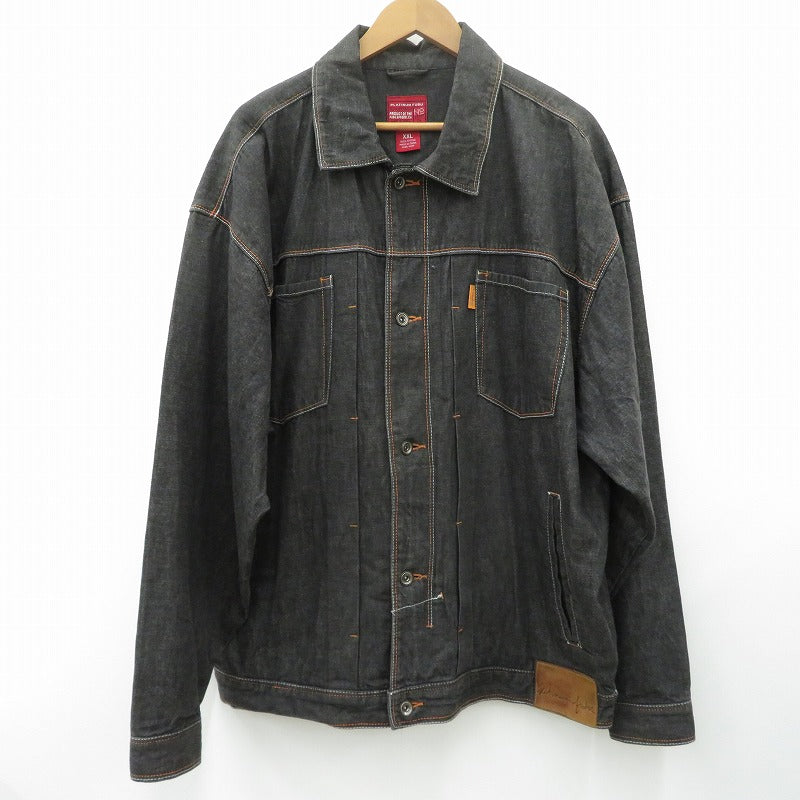 VINTAGE衣料 | ヴィンテージイリョウ 19107 デニム platinum fubu ブルー サイズ：XXL【瀬戸大橋店】
