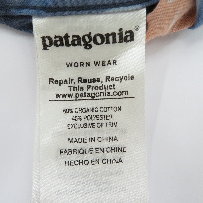 patagonia | パタゴニア 半袖シャツ 52691 マルチカラー サイズ：XS【瀬戸大橋店】