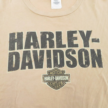 HARLEY-DAVIDSON | ハーレーダビットソン 半袖Ｔシャツ ｻｲｽﾞ:2XL ベージュ【瀬戸大橋店】