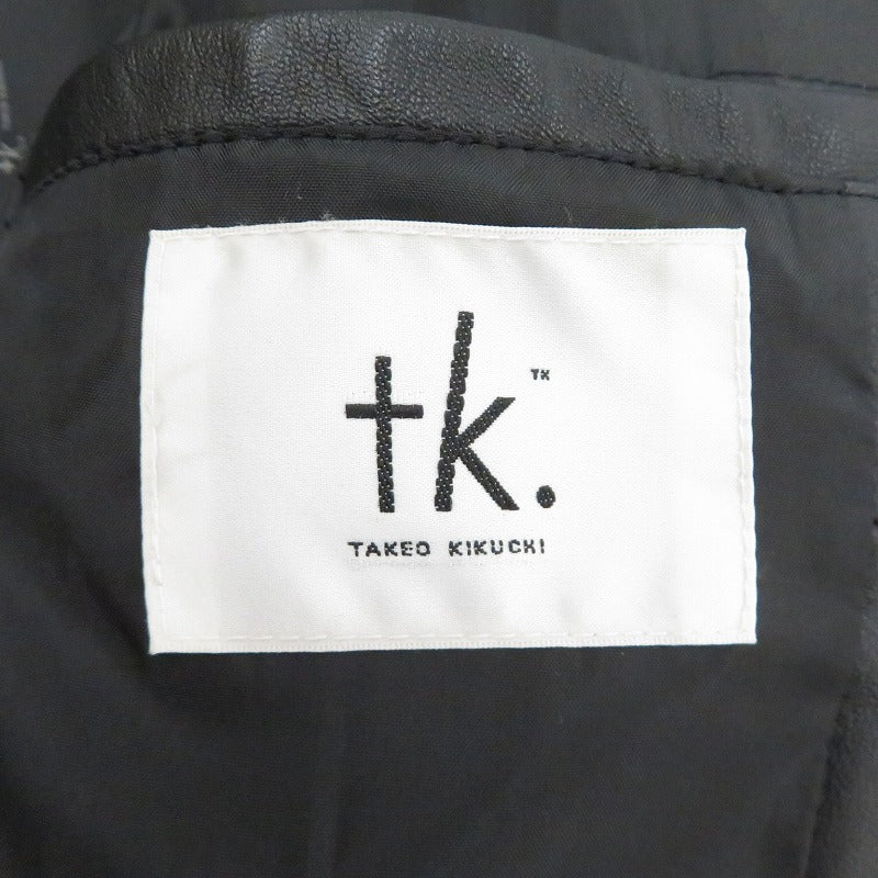 TK | ティーケー レザー ブラック サイズ：S【瀬戸大橋店】