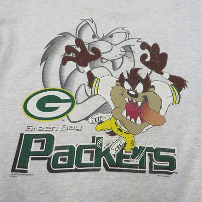 VINTAGE衣料 | ヴィンテージイリョウ GREEN BAY PACKERS/LOONEY TUNES スウェット ｻｲｽﾞ:3XL グレー【瀬戸大橋店】
