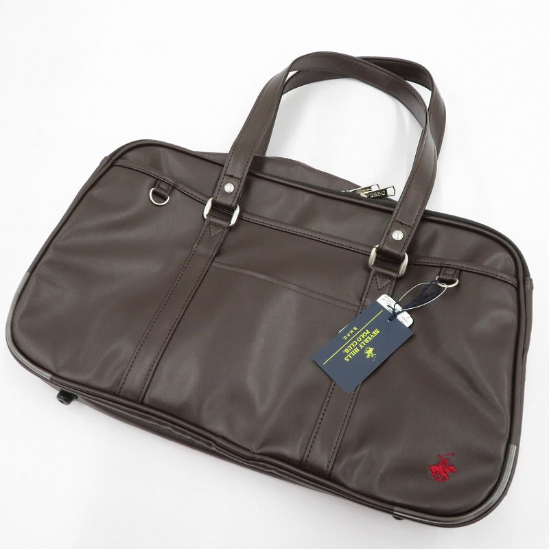 ボストンバッグ BEVERLY HILLS POLO CLUB ブラウン【瀬戸大橋店】