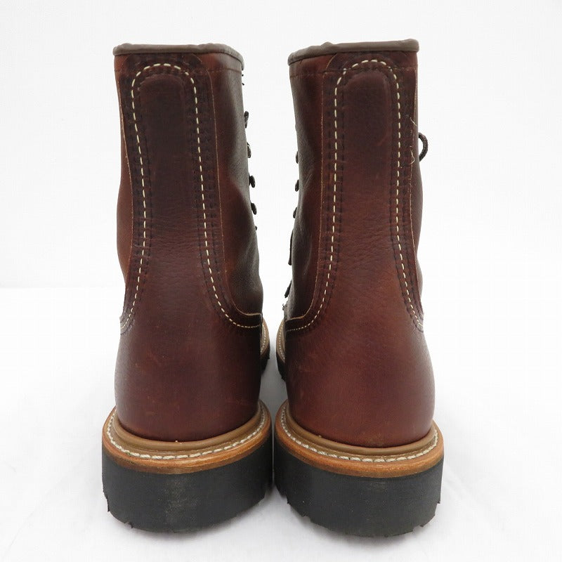 RED WING | レッドウィング 8-inch Logger ブーツ 4585 ブラウン 27cm【瀬戸大橋店】