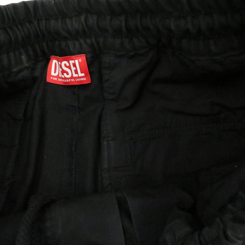 DIESEL | ディーゼル P-GUSTAF パンツ ブラック サイズ：M【瀬戸大橋店】