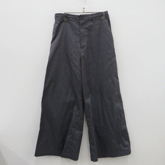 MAISON SPECIAL | メゾンスペシャル Suvin Cotton Gabardine Wide Pants パンツ 11251461209 グレー サイズ：2【瀬戸大橋店】