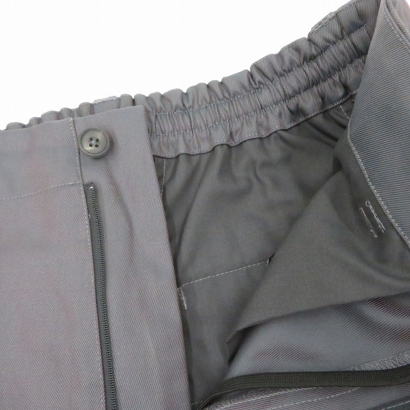 MAISON SPECIAL | メゾンスペシャル Suvin Cotton Gabardine Wide Pants パンツ 11251461209 グレー サイズ：2【瀬戸大橋店】