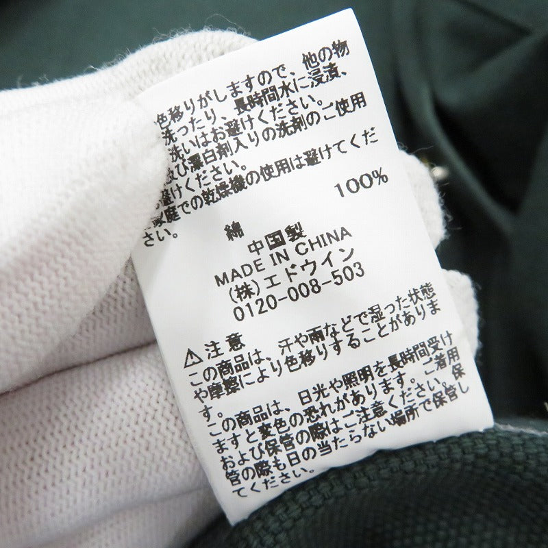 EDWIN | エドウィン OVER WORKS FACTORY その他アウター EWF999 コーチジャケット グリーン サイズ：XL【瀬戸大橋店】