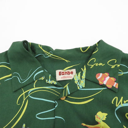 その他トップス Eanbe SEA SNAKE　アロハ グリーン サイズ：L【瀬戸大橋店】