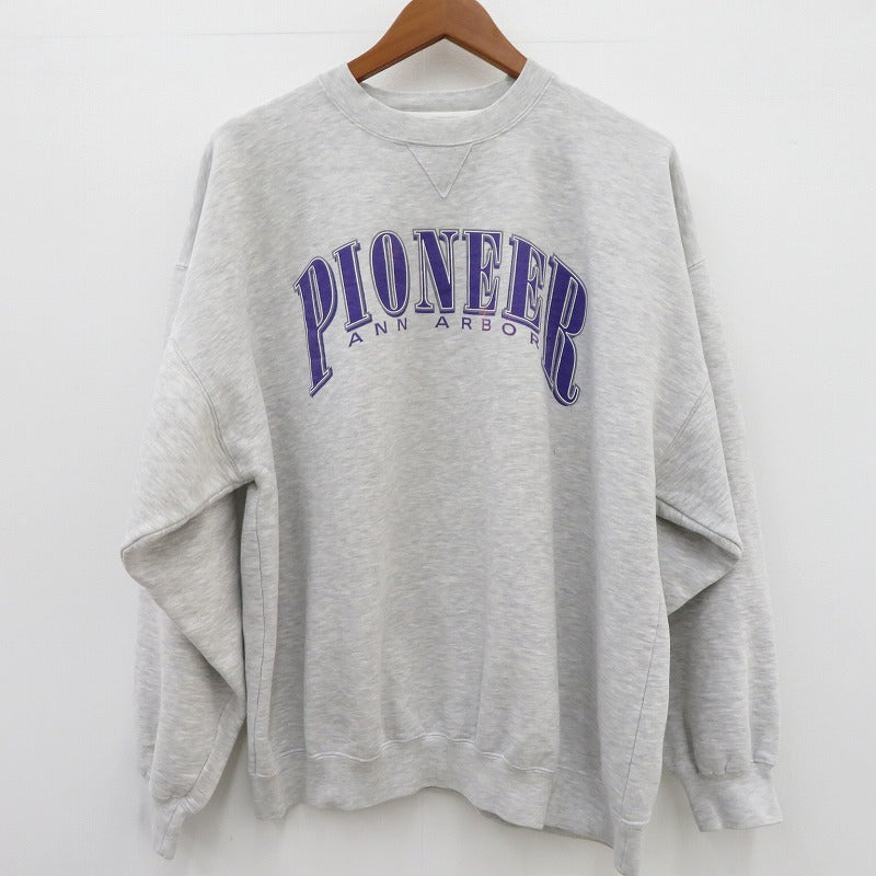 PIONEER スウェット GEAR FOR SPORTS グレー サイズ：XL【瀬戸大橋店】