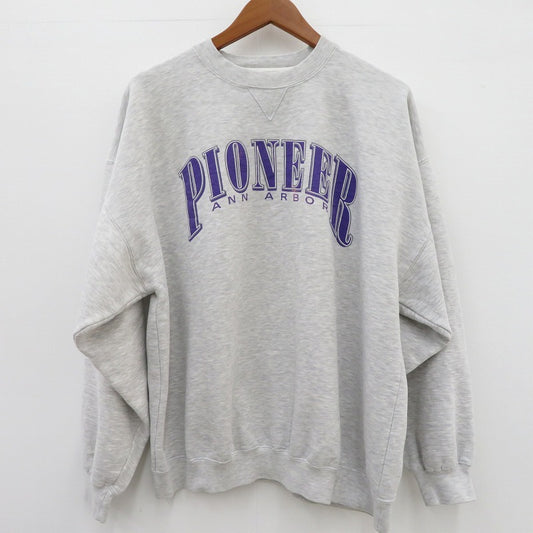 PIONEER スウェット GEAR FOR SPORTS グレー サイズ：XL【瀬戸大橋店】