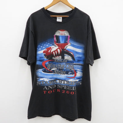 NASCAR Winston Cup Series 半袖Ｔシャツ GILDAN ブラック サイズ：L【瀬戸大橋店】