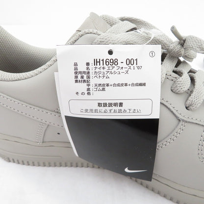 NIKE | ナイキ AF1'07/College Grey スニーカー IH1698-001 エアフォース グレー 26.5cm【瀬戸大橋店】