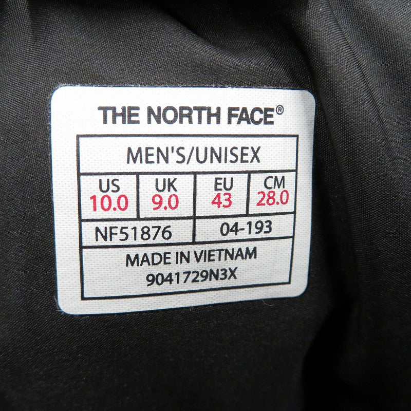 THE NORTH FACE | ザ・ノースフェイス Nuptse Bootie WP VI Logo ブーツ NF51876 ブラック 28cm【瀬戸大橋店】