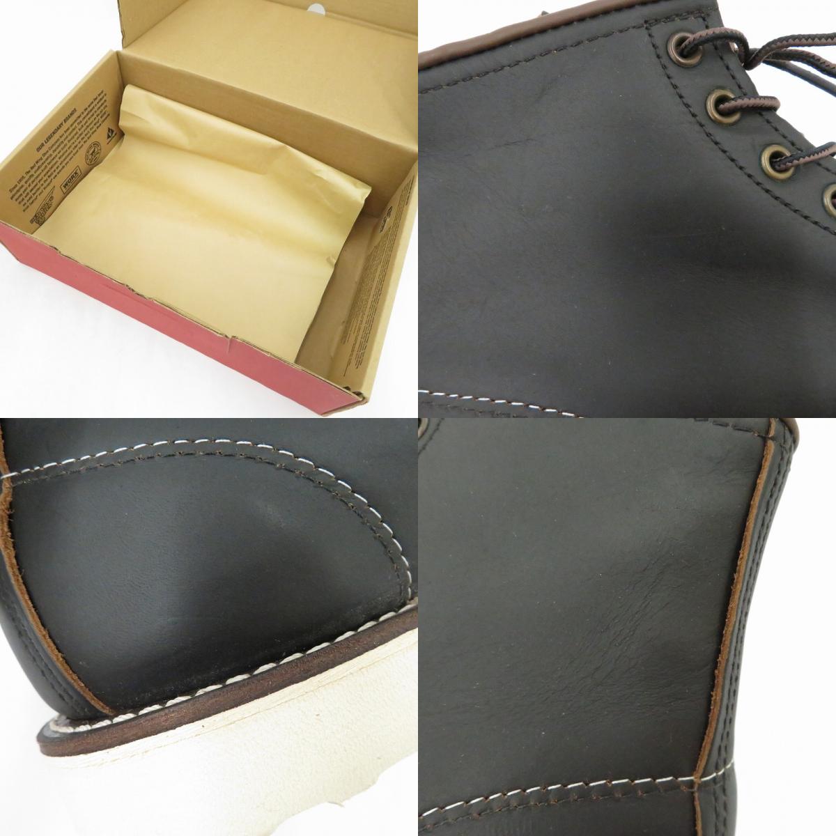 RED WING | レッドウィング 6-inch Classic Moc ブーツ 8849 ブラック 27cm【瀬戸大橋店】