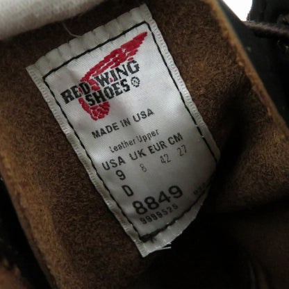 RED WING | レッドウィング 6-inch Classic Moc ブーツ 8849 ブラック 27cm【瀬戸大橋店】