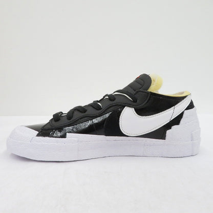 NIKE | ナイキ sacai×Blazer Low 'Black Patent Leather' スニーカー DM6443-001 ブレーザー ブラック 28cm【瀬戸大橋店】